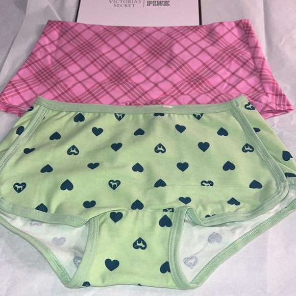 (M) 2pcs Victoria’s Secret PINK Shortie Underwear - Picture 4 of 10